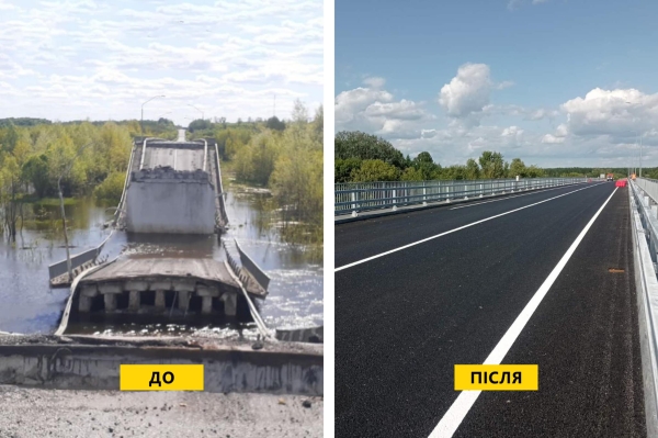 Відбудовано один з найбільших мостів Чернігівщини - INFBusiness