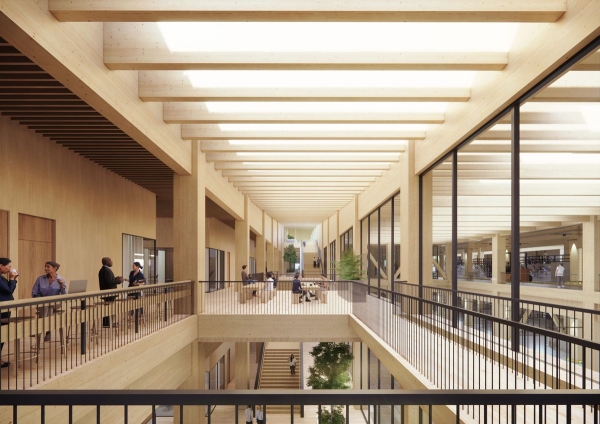 Світовий модний ритейлер побудує найбільший у Європі логістичний центр із деревини (ВІЗУАЛІЗАЦІЇ) - INFBusiness
