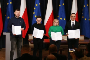 підписання угоди між польськими перевізниками та урядом