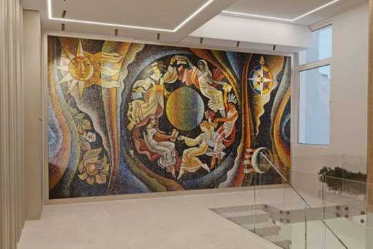 Мозаїку на вулицi Володимира Великого у Львовi вiдновить славетний художник