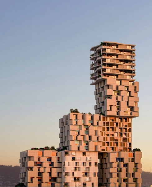 У Тирані збудують "вертикальне село" – 140-метровий хмарочос з кубів із різними фасадами (ВІЗУАЛІЗАЦІЇ) - INFBusiness