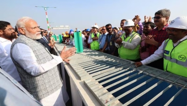 В Індії відкрили морський міст, довжиною понад 21 км - INFBusiness