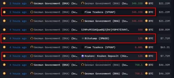 Влада ФРН відправила на торгові платформи ще $36 млн у біткоїні - INFBusiness