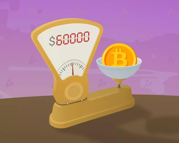 Ціна біткоїна провалила рівень $60 000 - INFBusiness