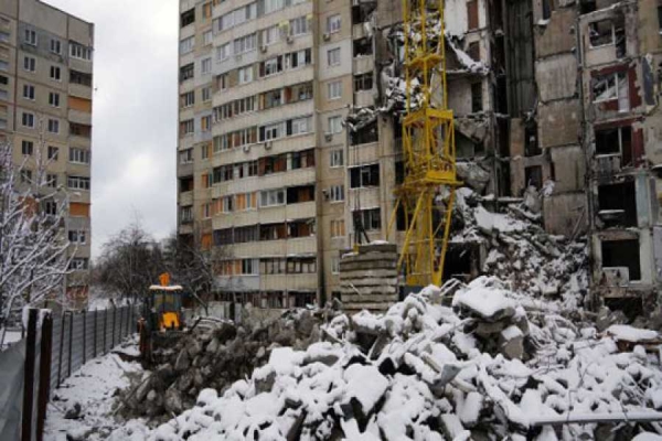 У Харковi демонтують сiм житлових будинкiв