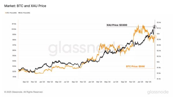 У Glassnode відзначили «видатну» стійкість біткоїна в умовах торгової війни - INFBusiness