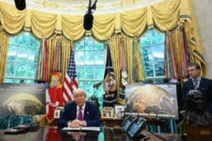 Трамп схвалив проєкт оборонного щита від Росії та Китаю Золотий купол вартістю $175 млрд