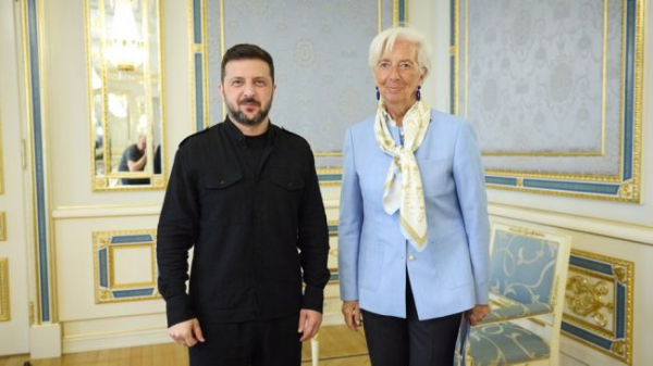 Зеленський зустрівся з очільницею Європейського центробанку - INFBusiness