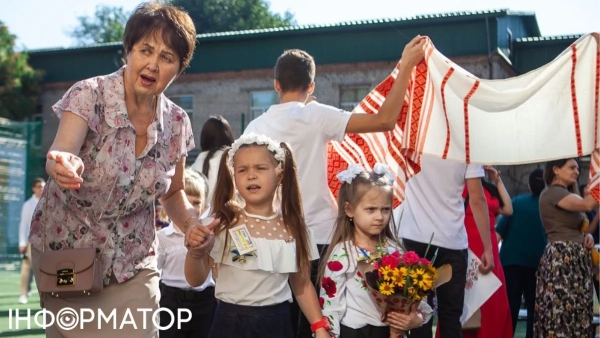 Святкування 1 вересня. Фотографія: Інформатор
