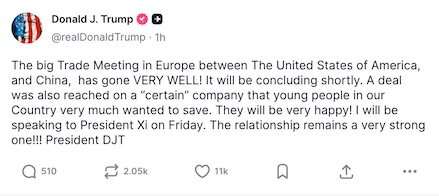США не блокуватимуть TikTok - Трамп заявив про успішні переговори з Китаєм - INFBusiness