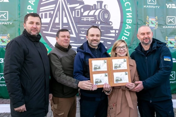 Марка до 160-річчя Одеської залізниці, світлина: Укрпошта На честь Дня залізничника Укрпошта випустила марку 2