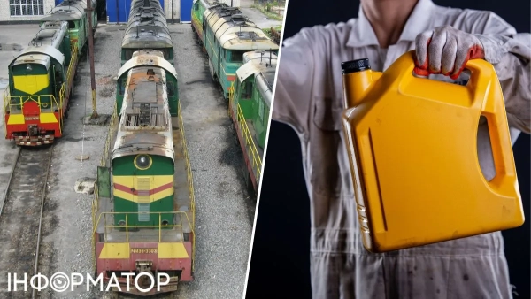 Робітники "Укрзалізниці" здійснювали крадіжки пального, чим нанесли збитки на загальну суму 72 995 гривень Укрзалізниця