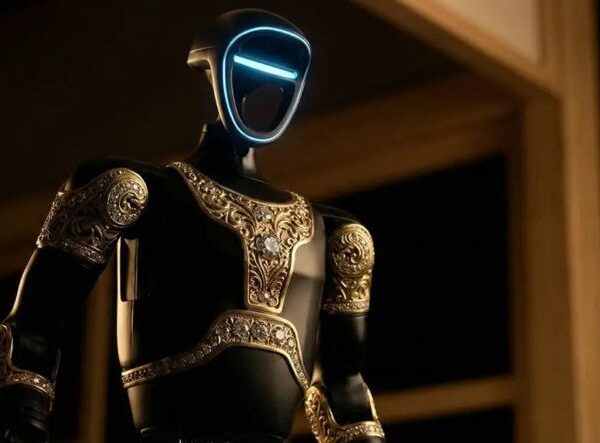 Представлений перший у світі золотий робот-гуманоїд «Алладін»