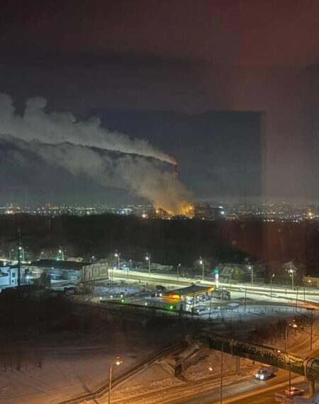 В Орлі знову палає ТЕЦ: зафіксовано загоряння.