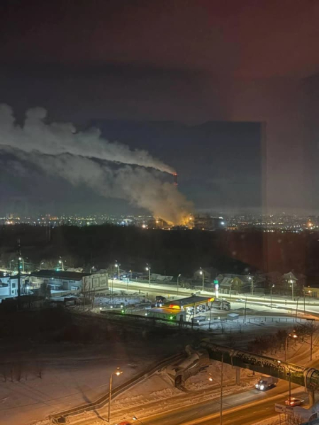 В Орлі знову палає ТЕЦ: зафіксовано загоряння.