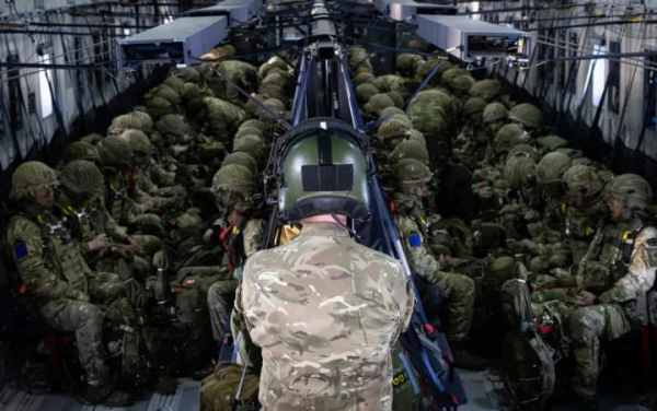 Британські та французькі військові закінчили підготовку до можливої участі в миротворчій операції в Україні.