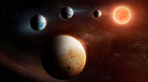 Астрономи знайшли перевернуту планетарну систему навколо червоної зірки.