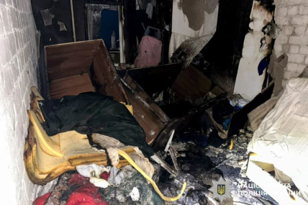 Рівне: син облив та підпалив батька бензином у ході конфлікту.