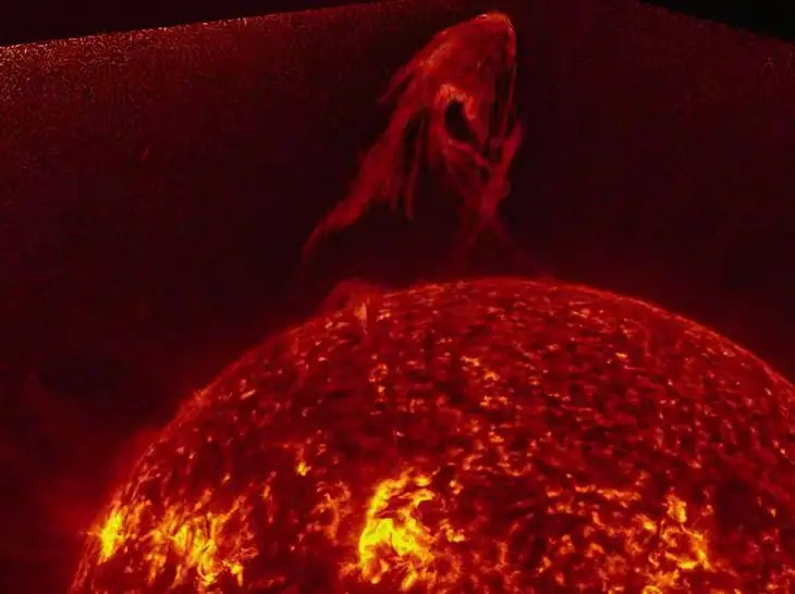 Сонце «вистрілило» плазмою завдовжки 1 млн кілометрів