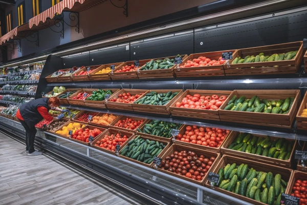 Помідори в супермаркеті Фото: Інформатор