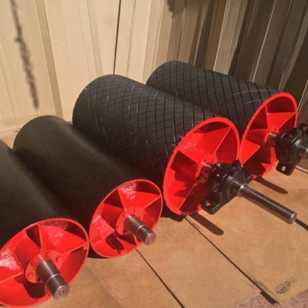 Приводні та натяжні барабани Conrol для промислових конвеєрних систем