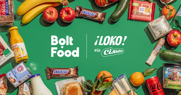 Співпраця “Сільпо” та Bolt Food: доставка LOKO, умови та вигода
