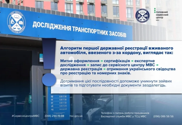 Фото: Головний сервісний центр МВС