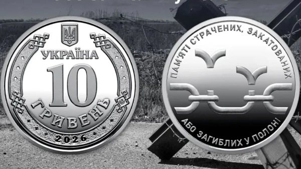 Нацбанк випустив пам’ятну монету на честь Захисників України, які загинули або зазнали тортур у полоні