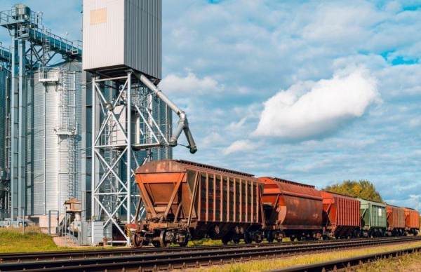 Україна понад удвічі посилила транспортування зернових через західні залізничні пункти пропуску