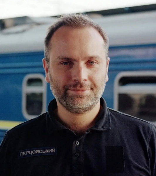 Олександр Перцовський, голова правління АТ "Укрзалізниця" Олександр Перцовський, голова правління АТ "Укрзалізниця"