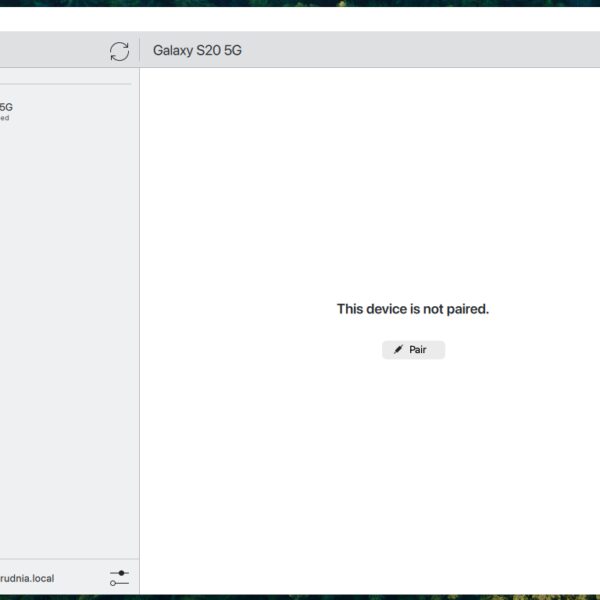 KDE Connect: як синхронізувати Android та Mac