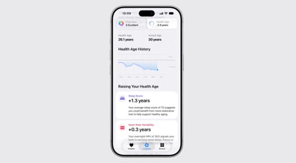 Відкритий iPhone 18 Pro на екрані програми «Здоров’я».