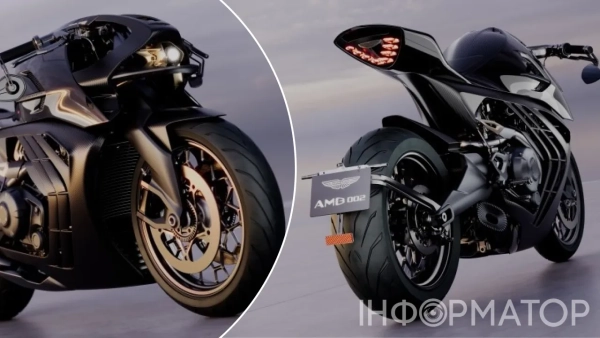 Aston Martin і Brough Superior представили спортбайк AMB 002 Roadster