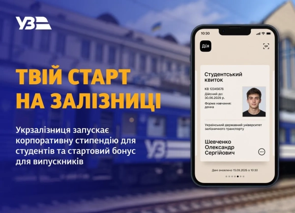 Фото: Укрзалізниця