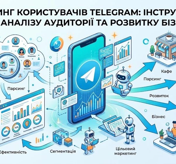 Парсинг користувачів Telegram: інструменти для аналізу аудиторії та розвитку бізнесу