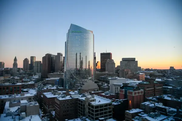 Skyline of Boston, MA