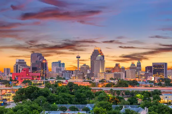 Skyline of San Antonio, TX