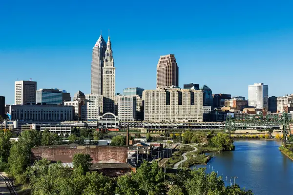 Cleveland skyline