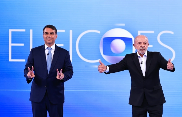 Флавіо Болсонару і Лула да Сілва перед дебатами 23 жовтня