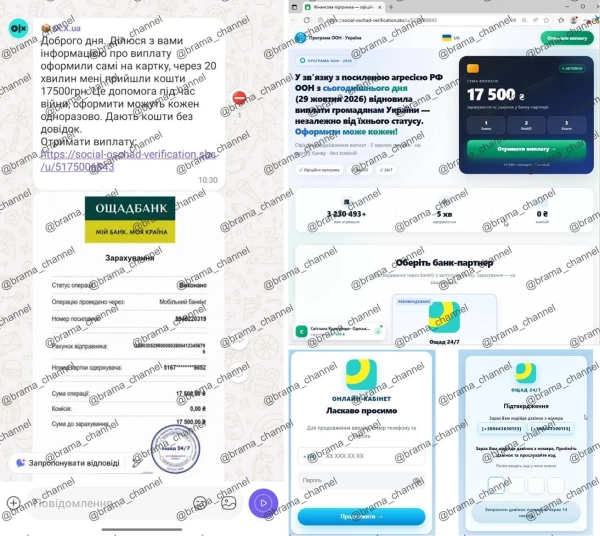 Шахрайські повідомлення Шахрайські повідомлення