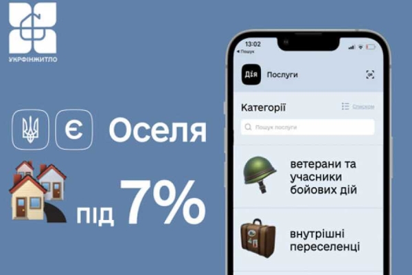 Сертифiкат &quot;єВiдновлення&quot; допоможе придбати житло за &quot;єОселею&quot;